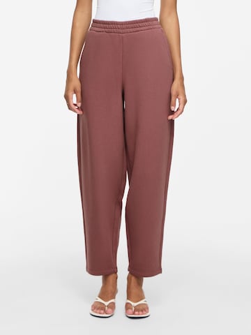 VILA - Barrel Pantalón 'VIVera' en marrón: frente