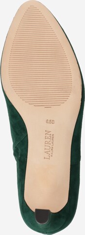 Lauren Ralph Lauren Къси ботуши 'ISABELLE' в зелено