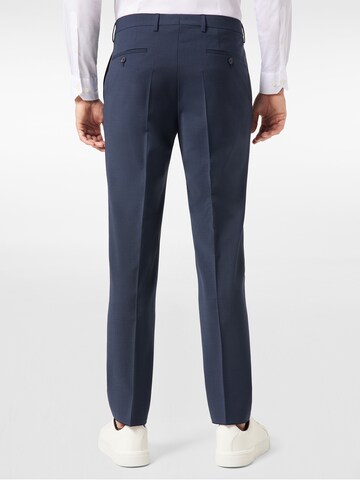 Regular Pantalon à plis 'Dupont' PIERRE CARDIN en bleu