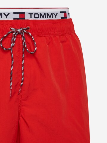 Tommy Hilfiger Underwear Badeshorts i rød