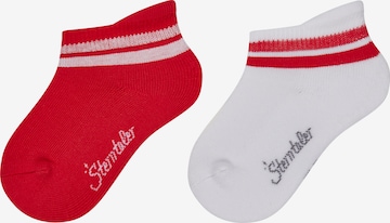STERNTALER Socken in Rot: Vorderseite