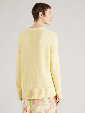 HUGO Red Sweater 'Sareed' in Yellow