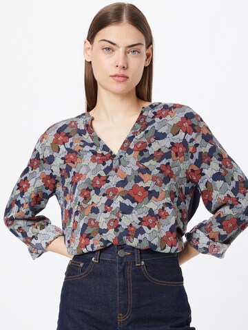 s.Oliver Blouse in Blue: front