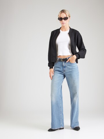 ABOUT YOU Sweat jacket 'Tania' in Black