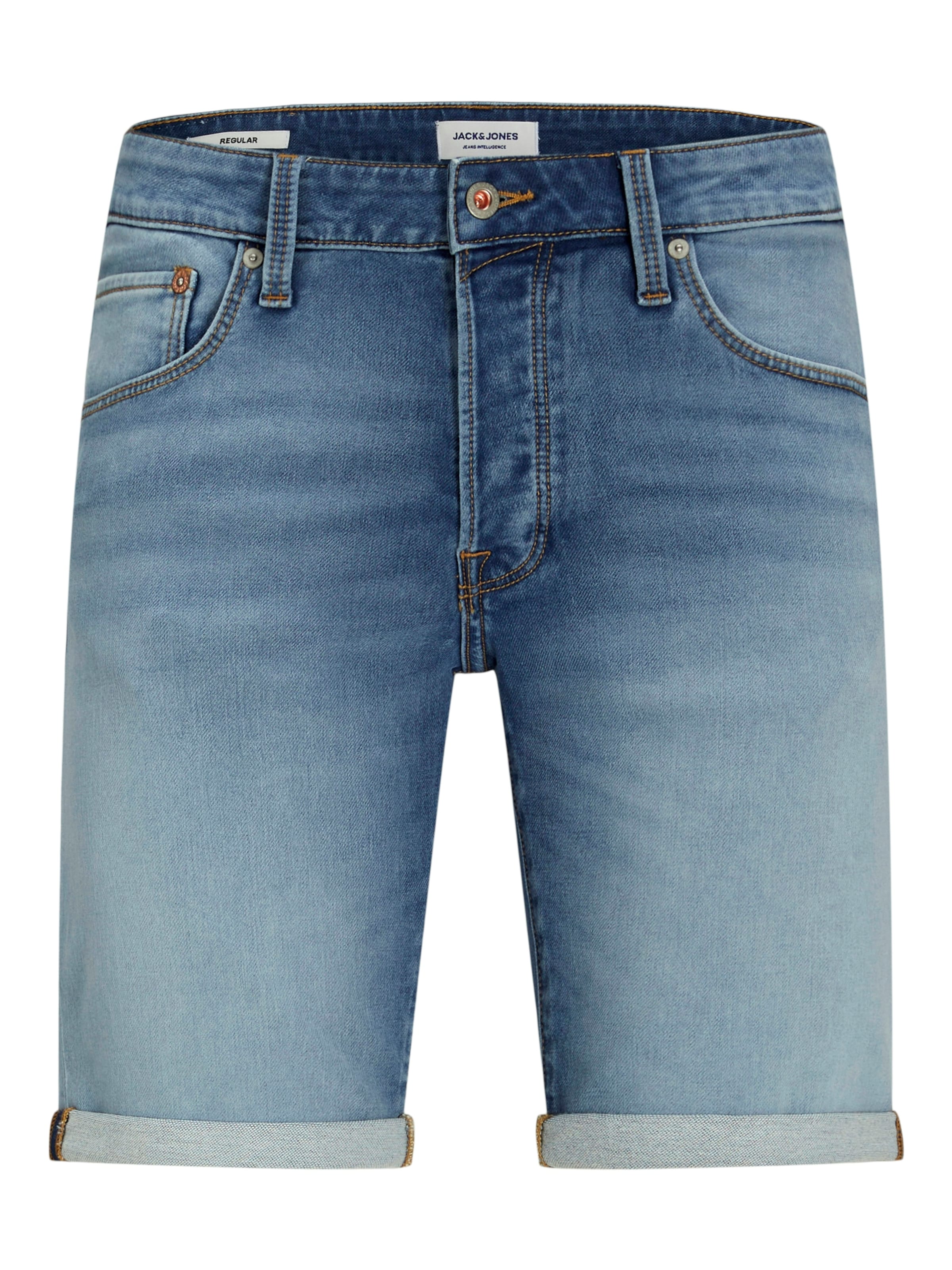 JACK & JONES Regular Jeans 'JJIRick JJIcon' in Blue: front