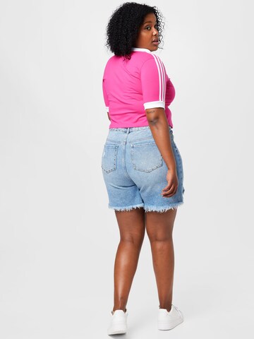 ONLY Curve Regular Shorts 'PACY' in Blau