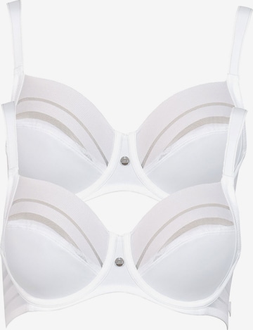 Lisca Bra 'Alegra' in White: front
