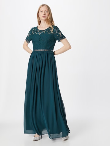 APART - Vestido de noche en verde: frente