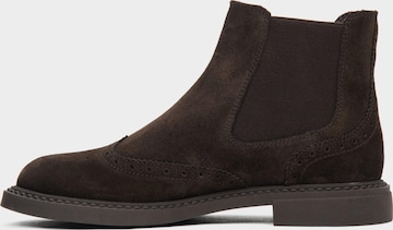 Chelsea Boots '09-3488' Estro en marron : devant