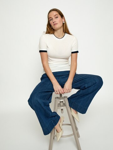 Top 'Asta' di minus in bianco