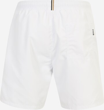 Shorts de bain 'Dolphin' BOSS en blanc