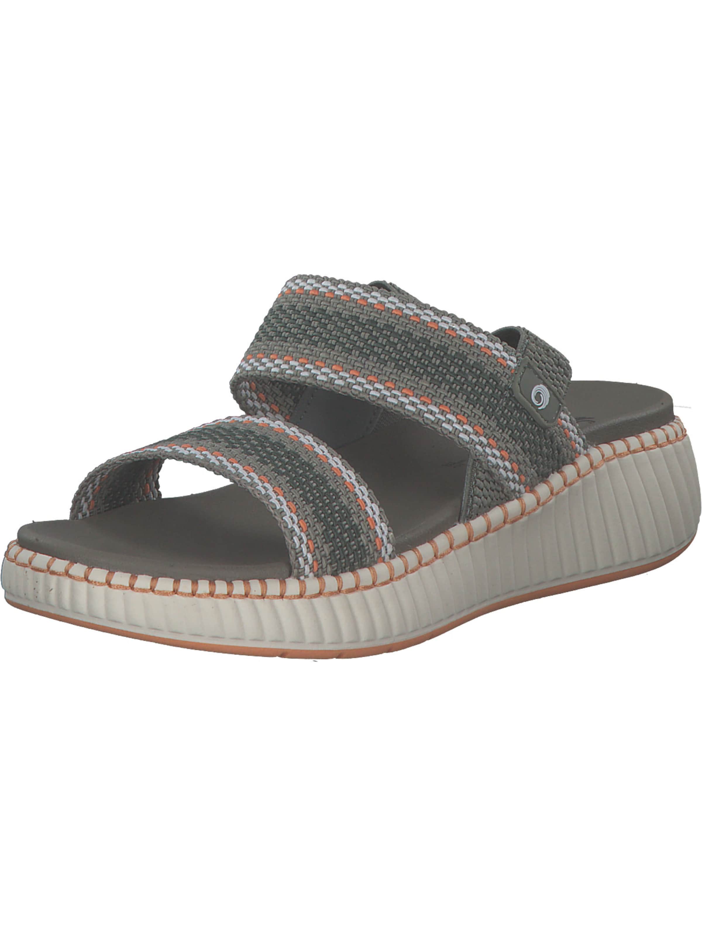 JANA Sandals in Green: front