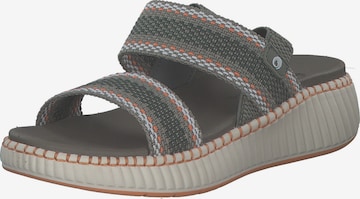 JANA Sandals in Green: front