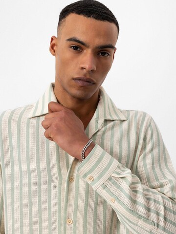 Regular fit Camicia di Antioch in verde