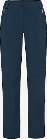 VAUDE Regular Outdoorhose 'Farley' in Blau: Vorderseite