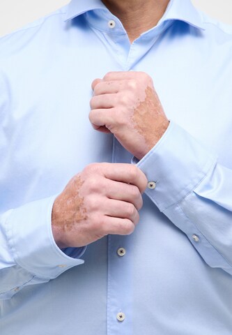ETERNA Slim fit Zakelijk overhemd ' SLIM FIT ' in Blauw