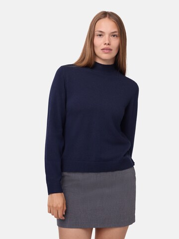 DANISH ENDURANCE Pullover 'Heritage Merino Cashmere' i blå: forside