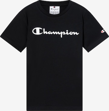 Champion Authentic Athletic Apparel Футболка в Черный: спереди