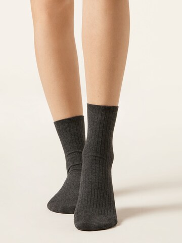 CALZEDONIA Socks in Black: front