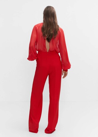 MANGO Jumpsuit 'Miller' in Red