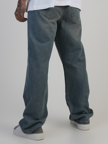 Loosefit Jean SikSilk en bleu