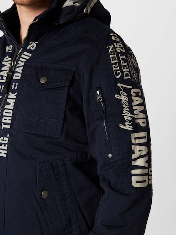 CAMP DAVID Winterjacke in Blau