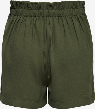 ONLY Regular Pleat-front trousers 'New Florence' in Green