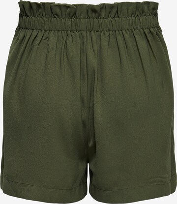 ONLY Regular Pleat-Front Pants 'New Florence' in Green