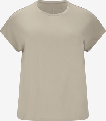 Q by Endurance Shirt 'Jenirei' in Beige: Vorderseite