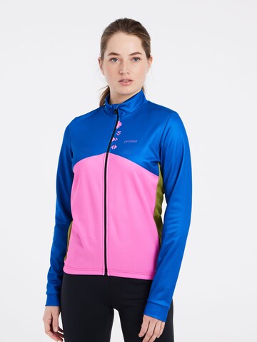 PROTEST Sportjas 'PRTMARIANA' in Blauw: voorkant