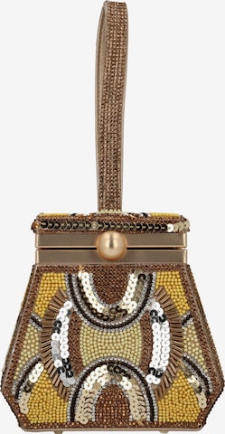 Pochette Gaya en or : devant