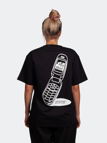 T-Shirt 'Call My Lawyer' DillySocks en noir