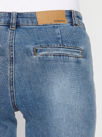 Regular Jeans de la KOROSHI pe albastru