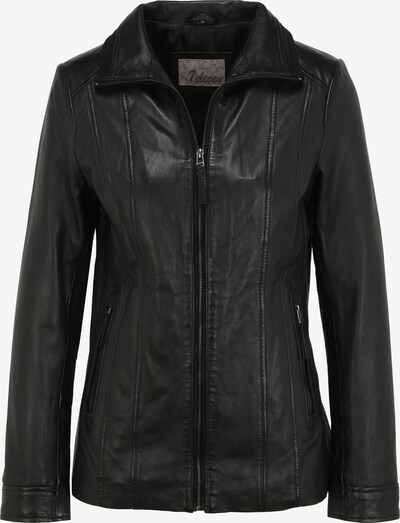 7ELEVEN Lederjacke Alma 7E in schwarz, Produktansicht