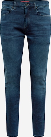 HUGO Red Slimfit Jeans 'HUGO 734' in Blauw: voorkant