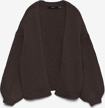 VERO MODA Gebreid vest 'VMMaybe' in Bruin: voorkant
