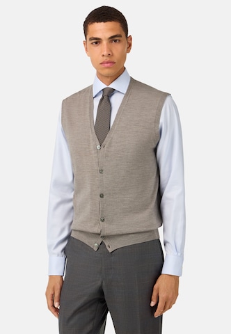 Boggi Milano Bodywarmer in Grijs: voorkant