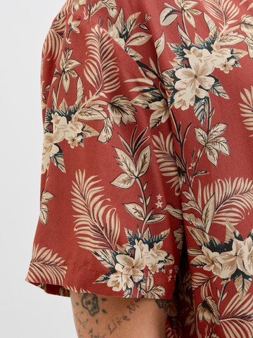 JACK & JONES Comfort Fit Hemd 'JPRBLUHendrix' in Rot