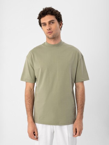 T-Shirt Antioch en vert : devant