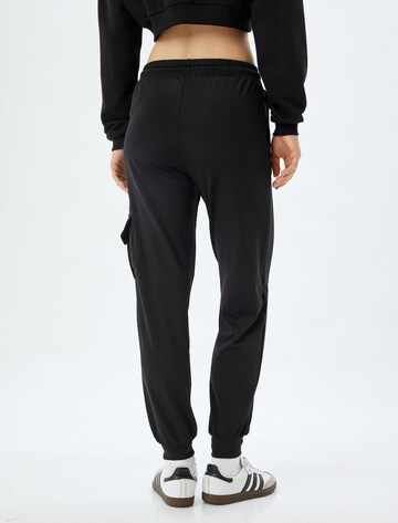 Koton Tapered Trousers in Black