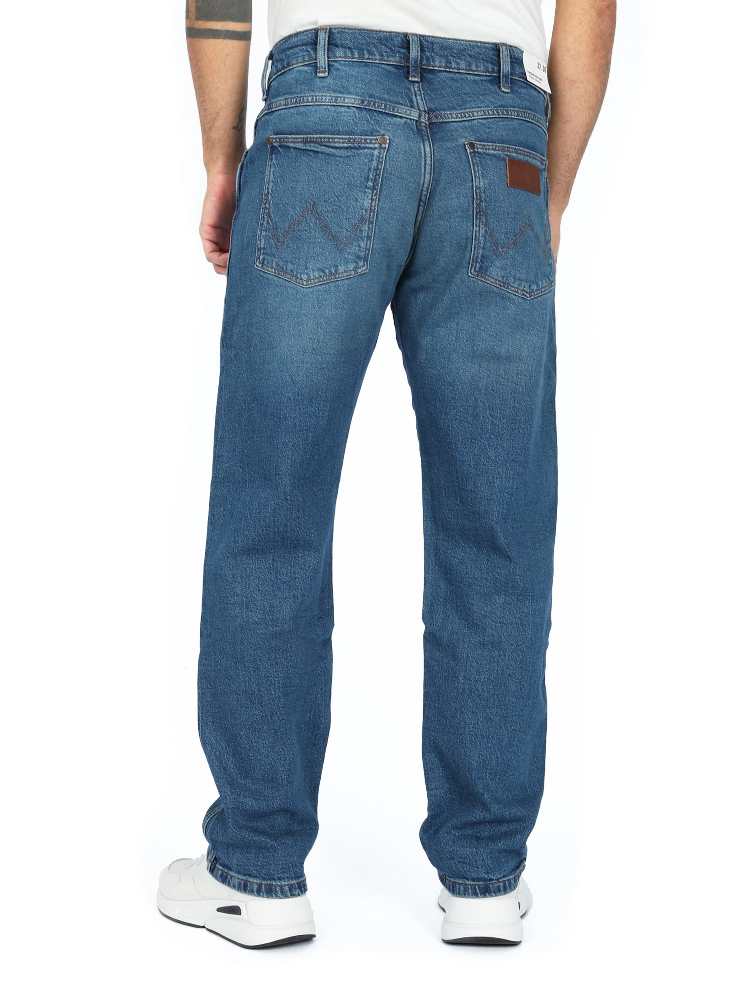 Loosefit Jeans 'RELAXED FRONTIER' di WRANGLER in blu