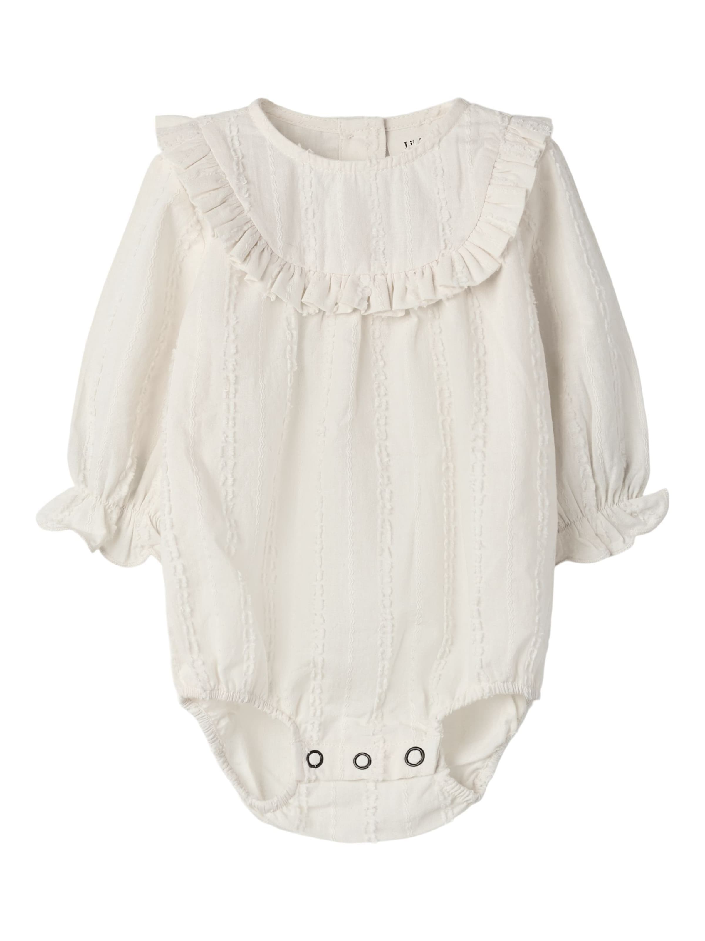 Tutina / body per bambino di Lil'Atelier in beige: frontale