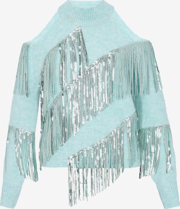 IZIA - Jersey en azul: frente