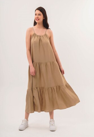FRESHLIONS Zomerjurk 'Jeanna' in Bruin