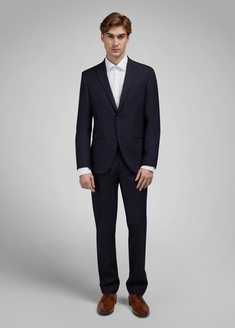 HECHTER PARIS Regular Trousers with creases 'NOS MF' in Blue