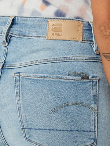 G-Star RAW Skinny Jeans '3301 High Skinny Wmn' i blå