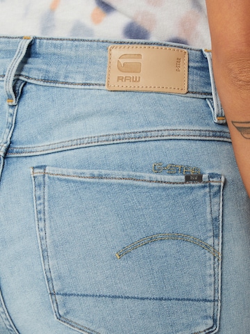 G-Star RAW Kitsas Teksapüksid '3301 High Skinny Wmn', värv sinine