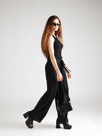 ABOUT YOU Wide leg Trousers 'Elena' in Black