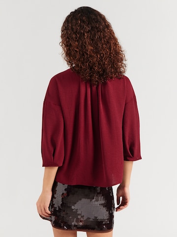 VILA Blúzka 'VIENYA' - Červená