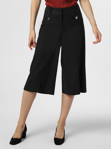 Cambio Wide leg Pants in Black: front